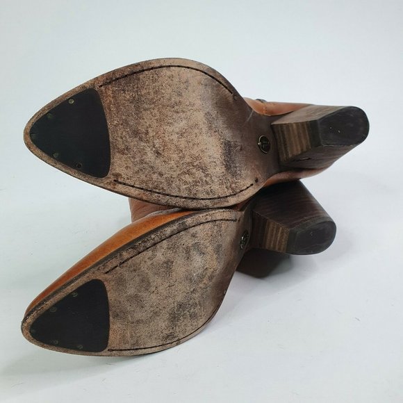 Frye Brown Ankle Boots - Picture 7 of 12